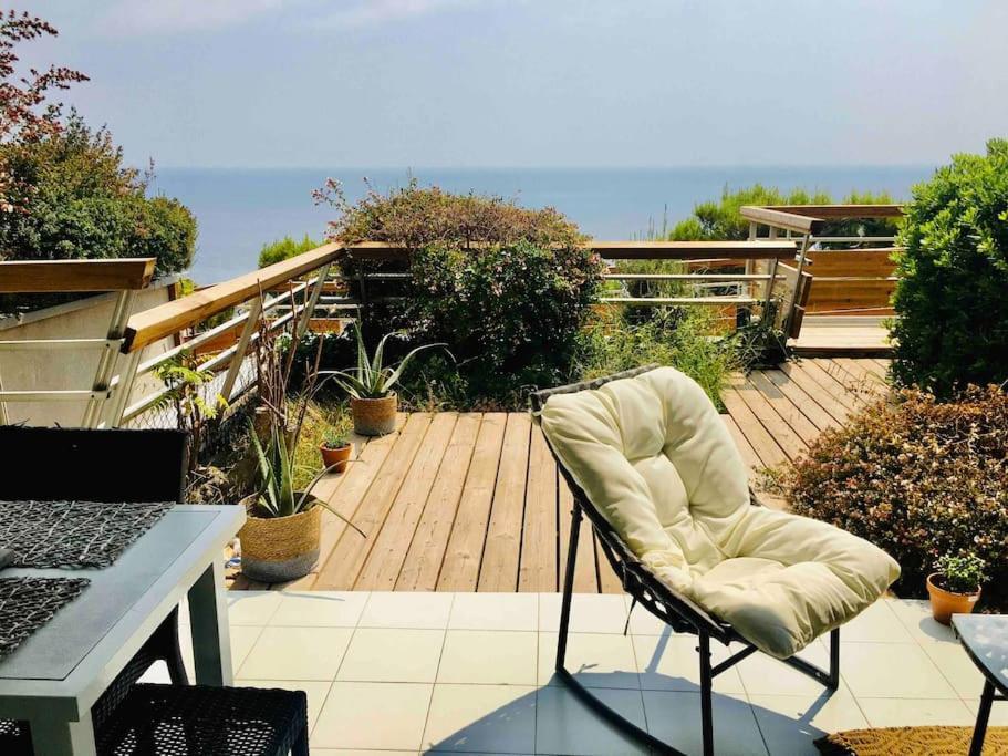Vue Mer Incroyable Aux Portes De Monaco Cap-d'Ail Exteriér fotografie
